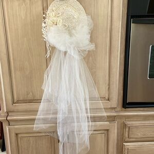 Vintage Bridal hat and veil